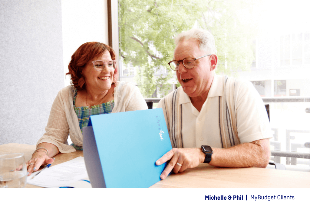 MyBudget clients, Michelle & Phil
