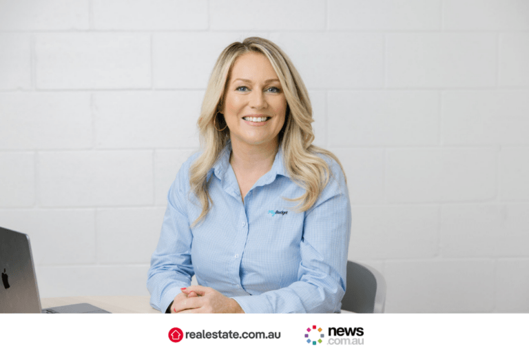 Tammy Barton, MyBudget Founder and Director, sharing insights in news.com.au and realestate.com.au